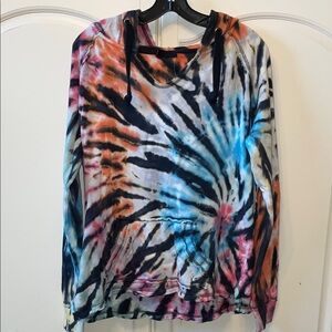 VICI Tie-Dye Women's Hoodie Size Large
